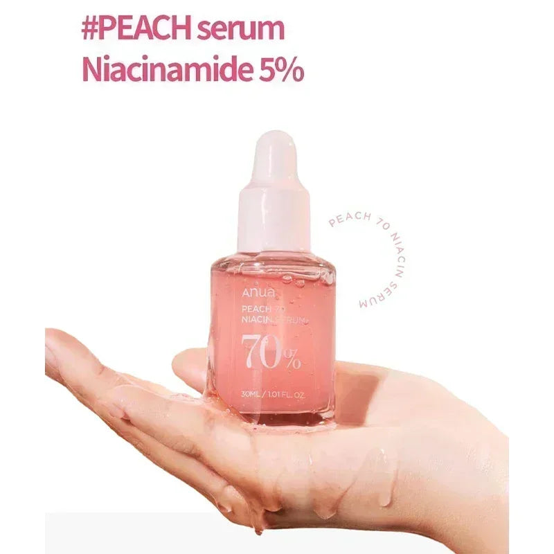 Anua Peach Glow Serum | 70% Niacinamide Moisturizing Serum (30ml)