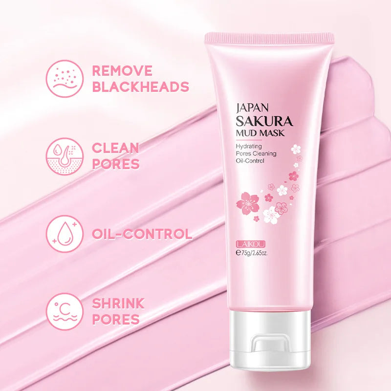 Sakura Skincare Kit | 9-in-1 Korean Facial Set for Glowing Skin
